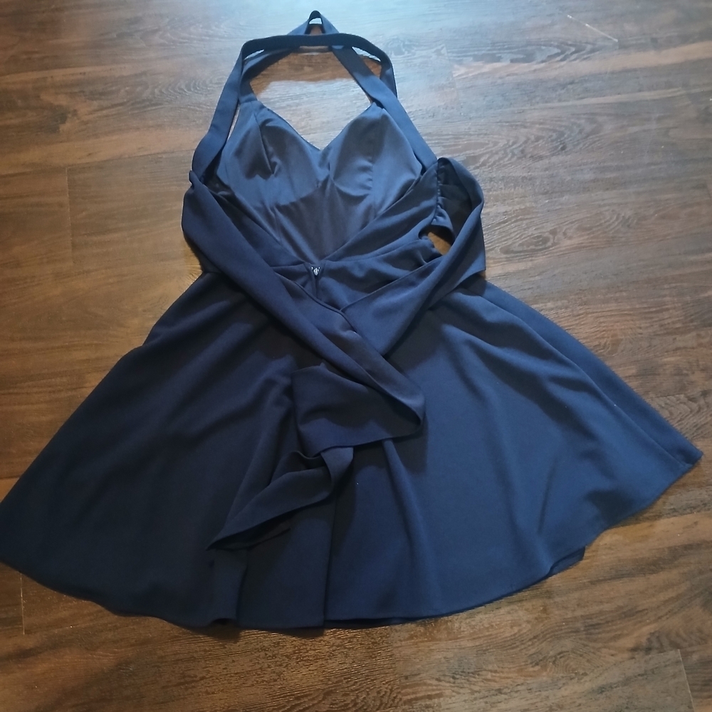 Navy Mini Dress - Picture 3 of 8